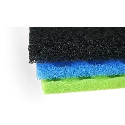 Stocked High Density Polyurethane  blue colour Aquarium foam Blasting Air Filtering Dustproof Sponge